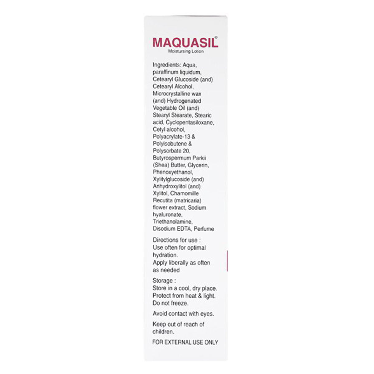 Maquasil moisturising Lotion, 100ml