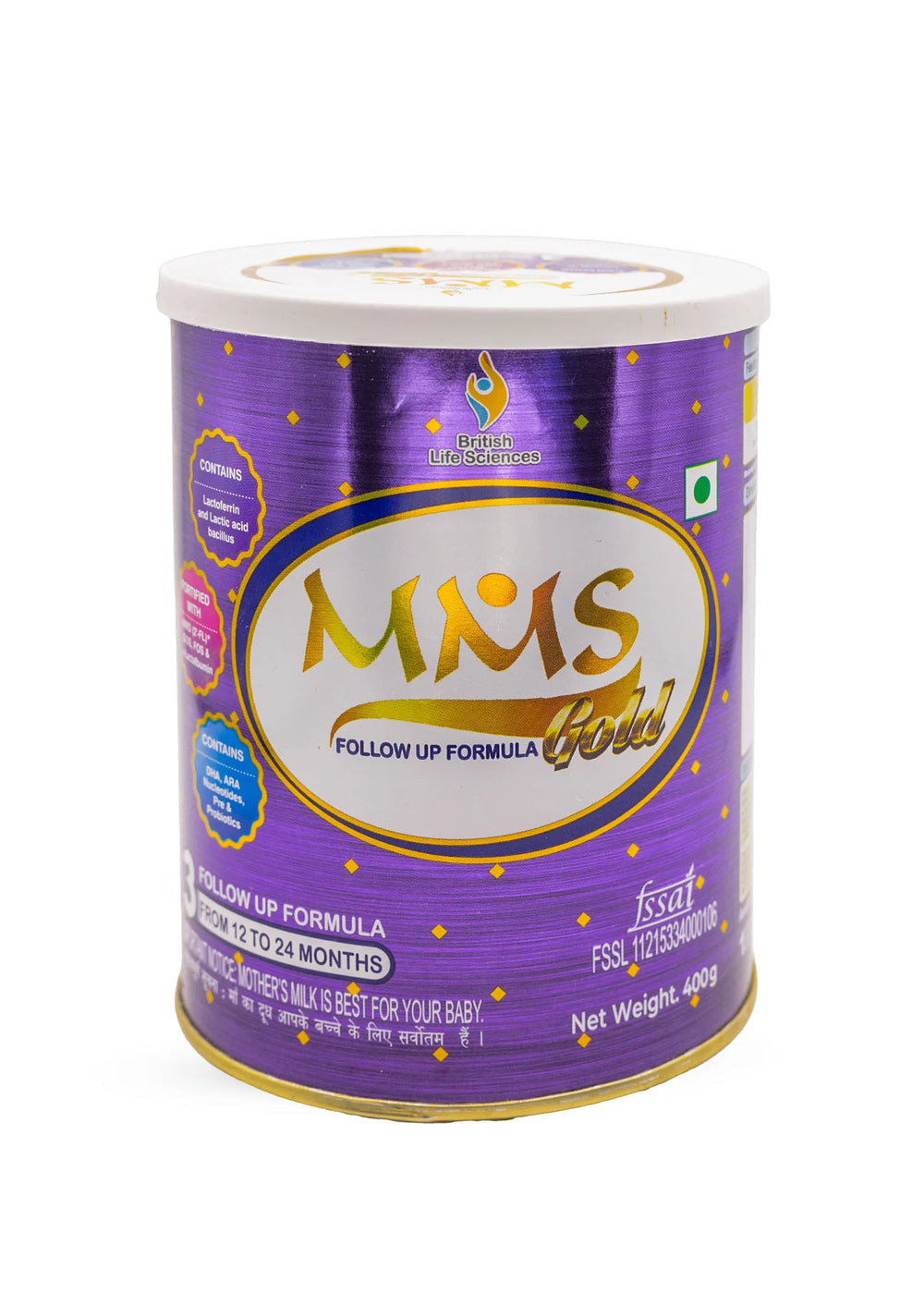 MMS Gold Stage3 Grow Up Formula, 400gm