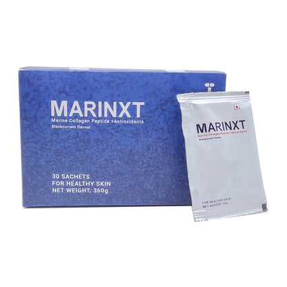 Marinxt 海洋胶原蛋白肽 + 抗氧化剂，30 袋