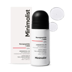 Minimalist Nonapeptide + AHA 06% Underarm Roll-On, 40ml