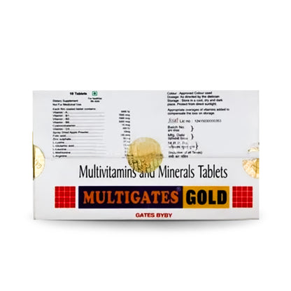 Multigates Gold, 10 Tablets