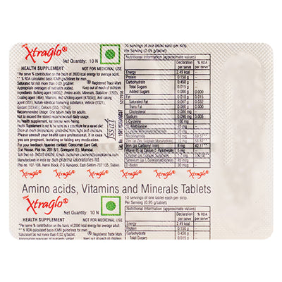 New Xtraglo, 10 Tablets