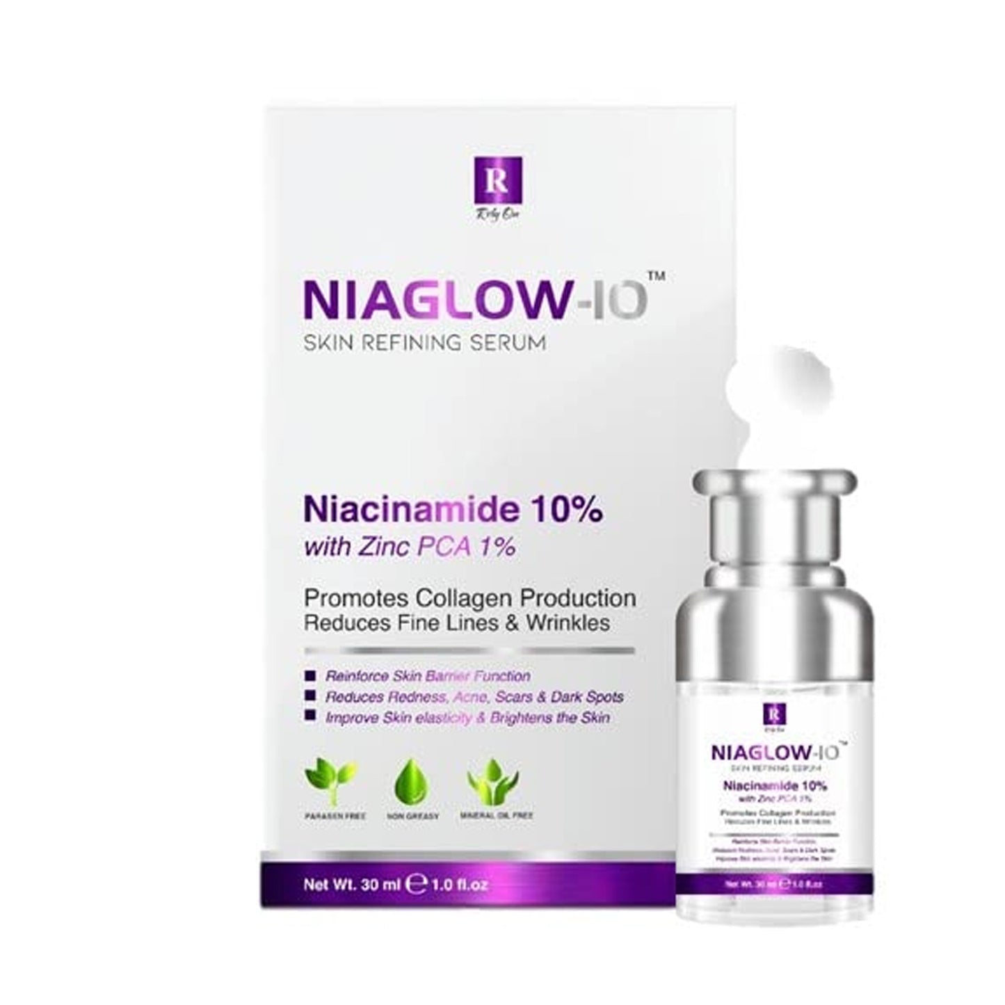 Niaglow-10 Skin Refining Serum, 30ml