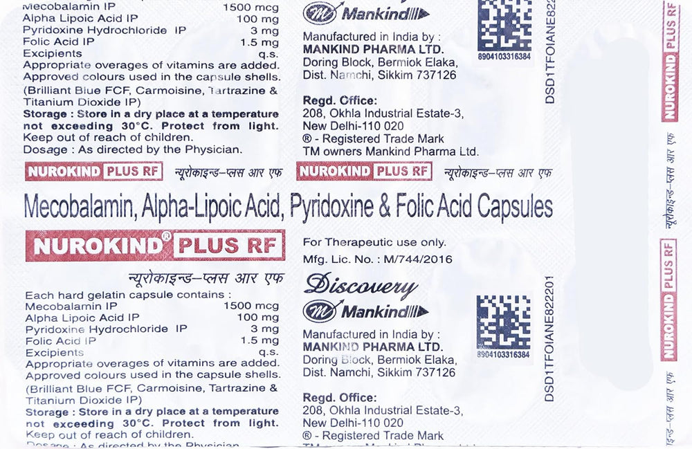 Nurokind Plus RF, 10 Capsules