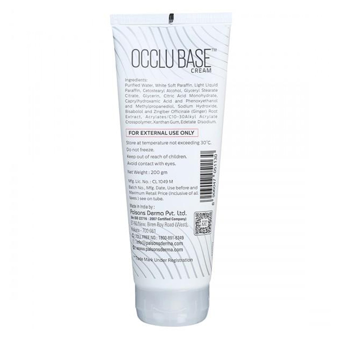 Occlubase Cream, 200gm