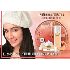 Lakme Peach Milk Moisturizer Soft Cream, 50gm