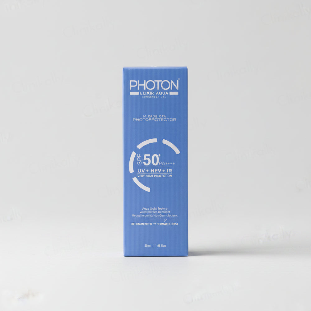 Photon Elixir Aqua Sunscreen Gel SPF 50+ PA+++, 50ml | Aclaris