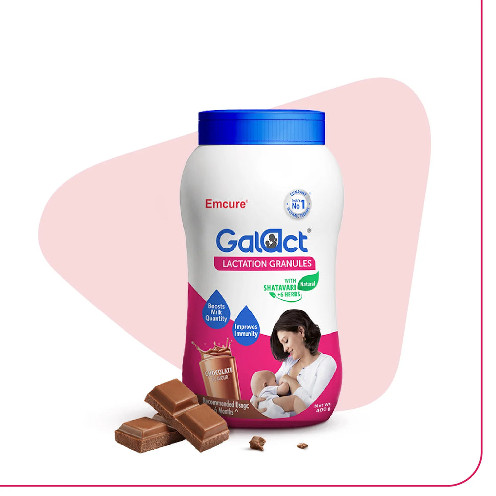 Galact Lactation Granules Chocolate Flavour, 400gm