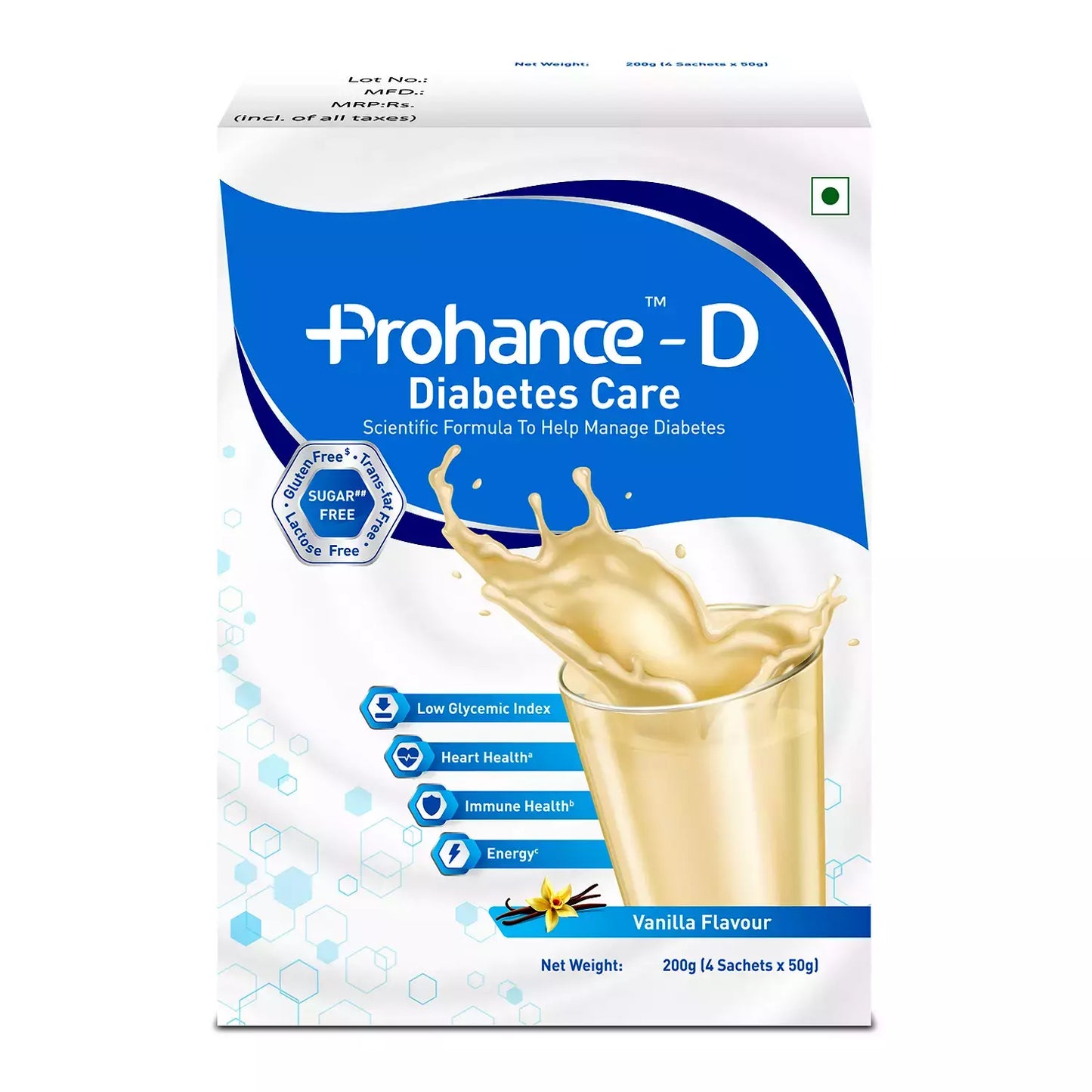 Prohance D Vanilla, 200gm