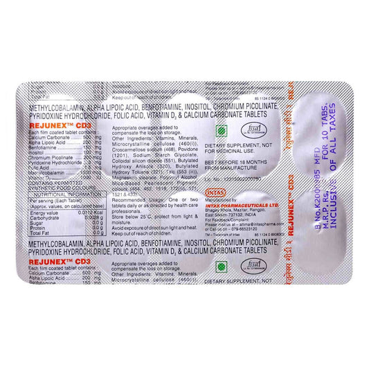 Rejunex CD3, 10 Tablets