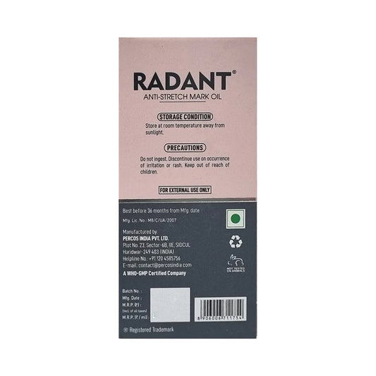 Radant Anti-Stretch Mark Oil, 30ml