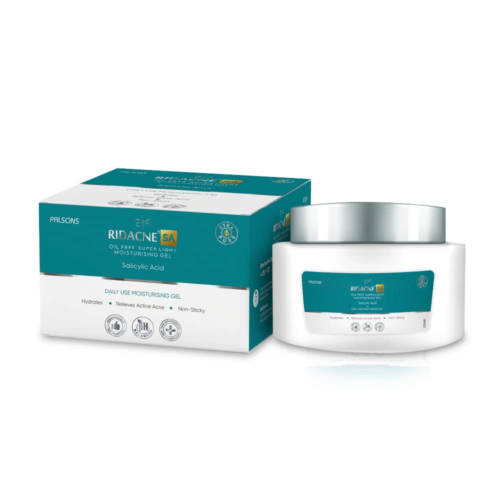 Ridacne SA Oil Free Super Light Moisturising Gel, 40gm