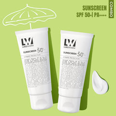Pelindung Matahari Suam SPF 50+ PA++++, 100ml (Pek 2)
