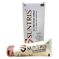 Suntris Oil Free Face Shield SPF 40 PA+++, 50gm