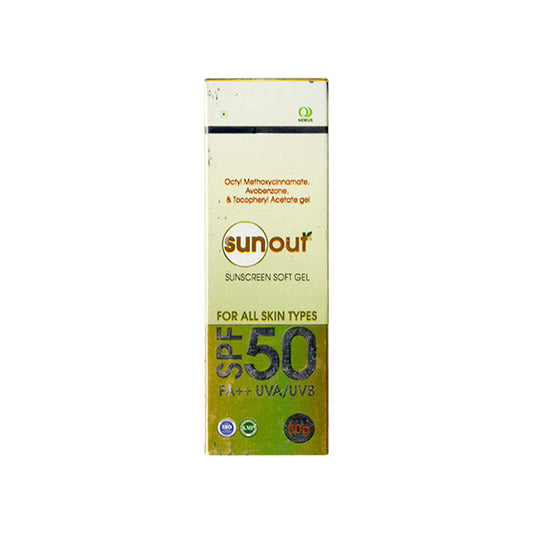 Sunout 防晒软凝胶 SPF 50 PA++，60 克