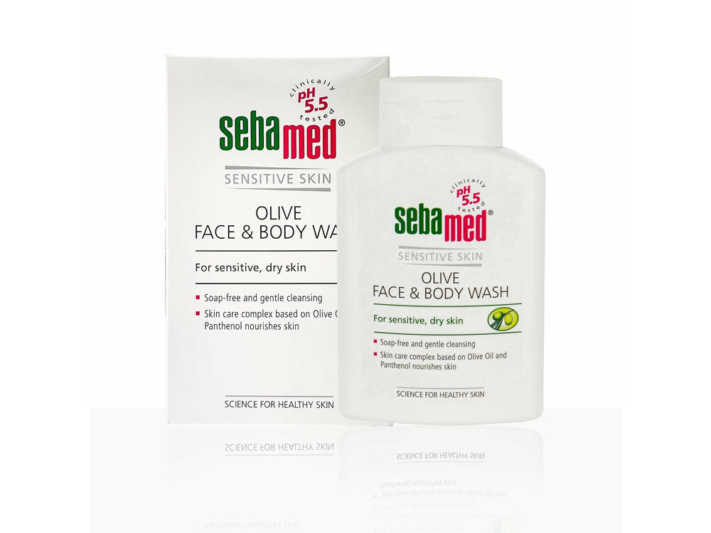 Sebamed Olive Face and Body Wash, 200ml