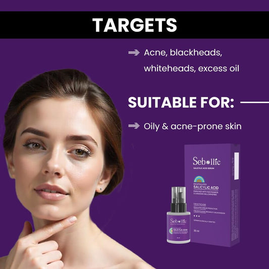 Sebollic Salicylic Acid Serum, 20ml
