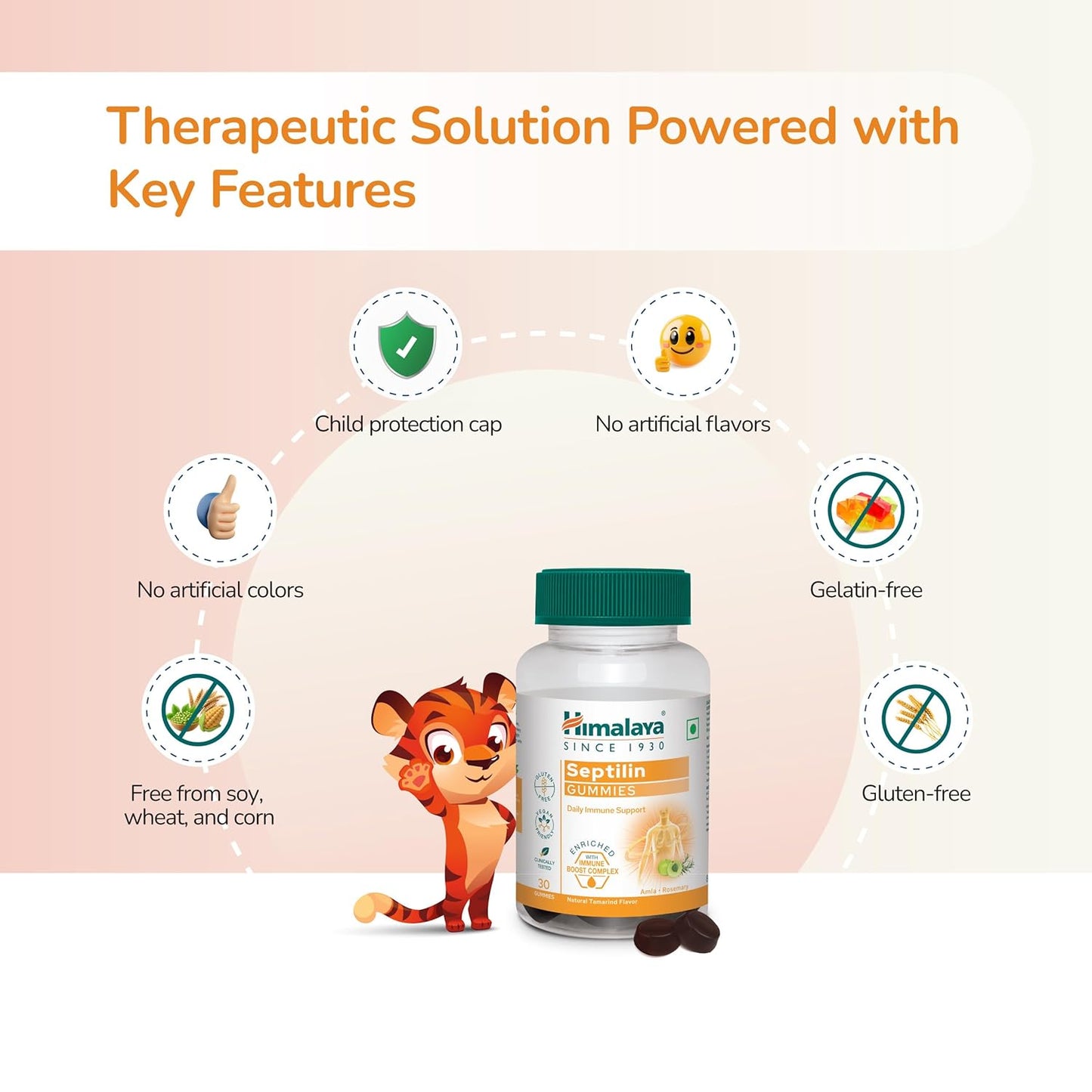 Himalaya Septilin Gummies, 30s