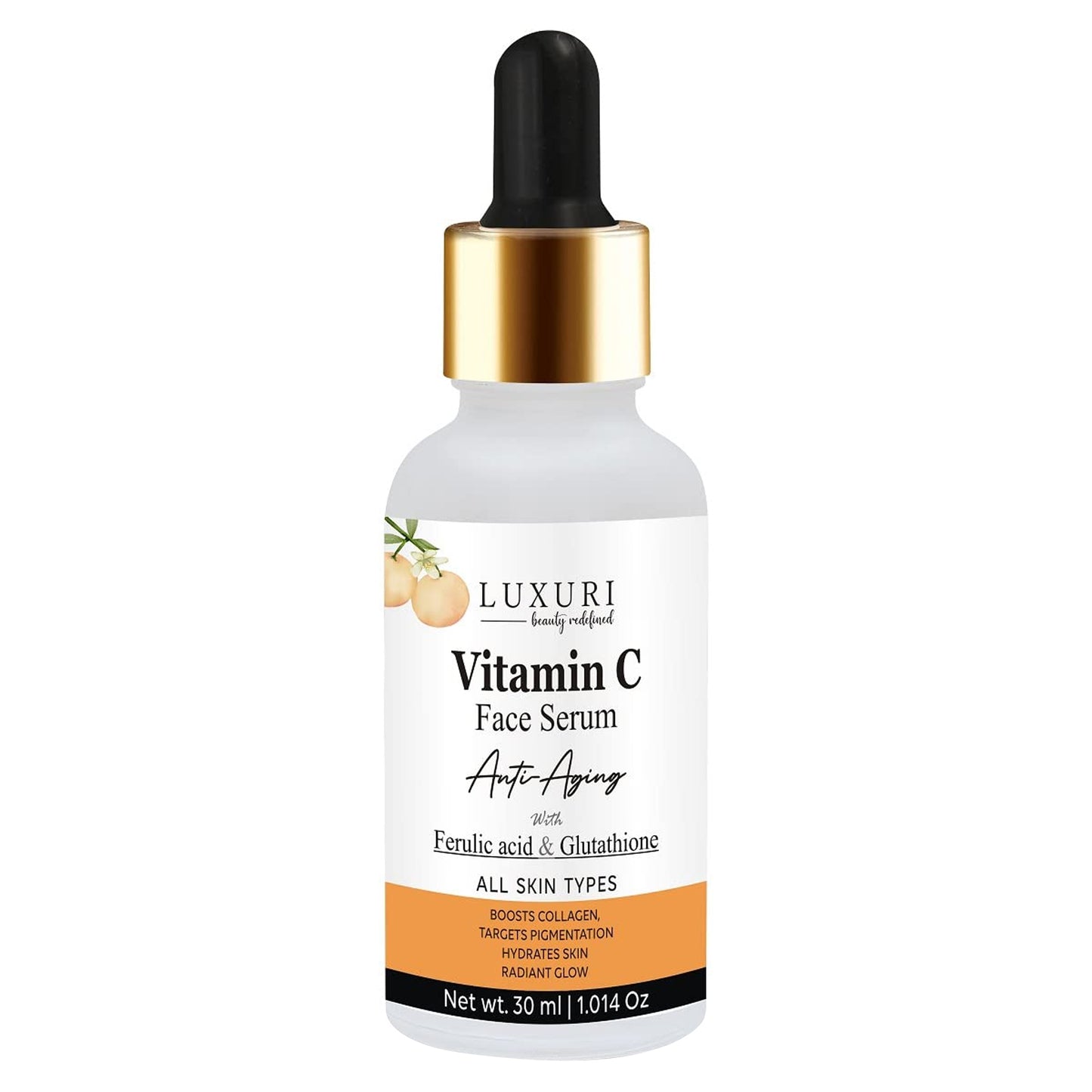 LUXURI Vitamin C 3-in-1 Face Serum, 30ml