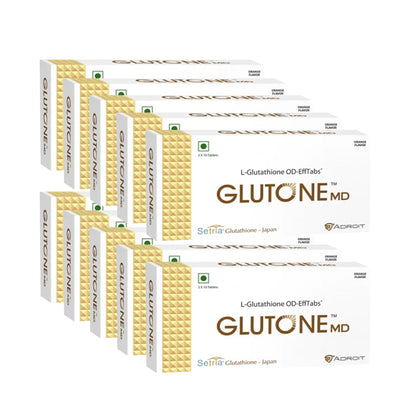 Skin Glow and Immunity Glutone MD - Mouth Dissolving 30 Tablets Pack of 10