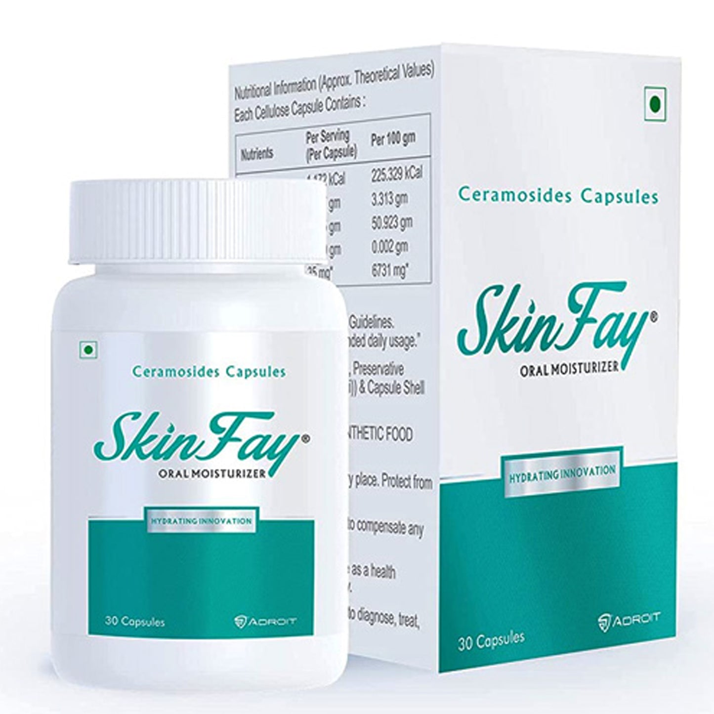 SkinFay 口腔保湿剂，30 粒胶囊