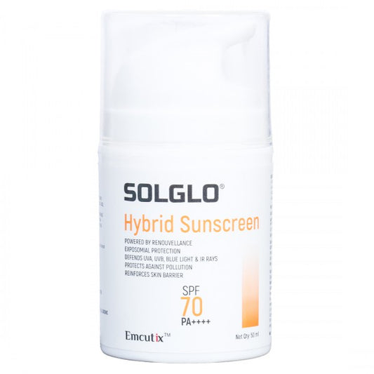 Solglo Hybrid Sunscreen SPF 70 PA++++, 50ml
