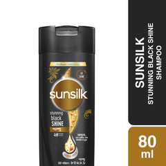 Sunsilk Stunning Black Shine Shampoo, 80ml