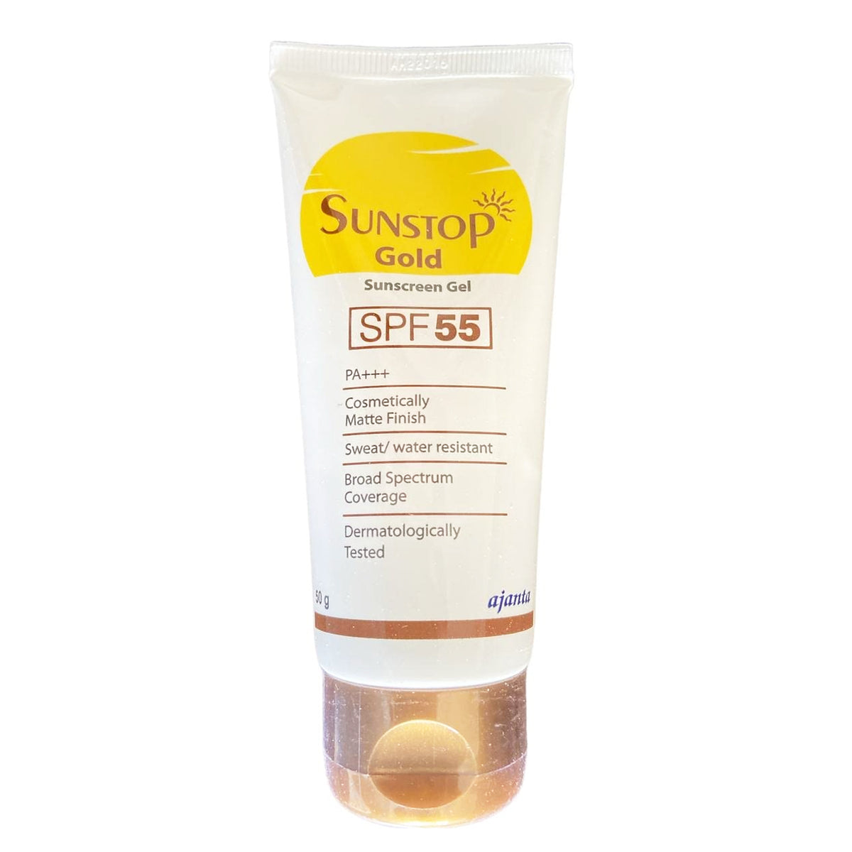 Sunstop Gold Sunscreen Gel SPF 55 PA+++, 50gm – ClickOnCare