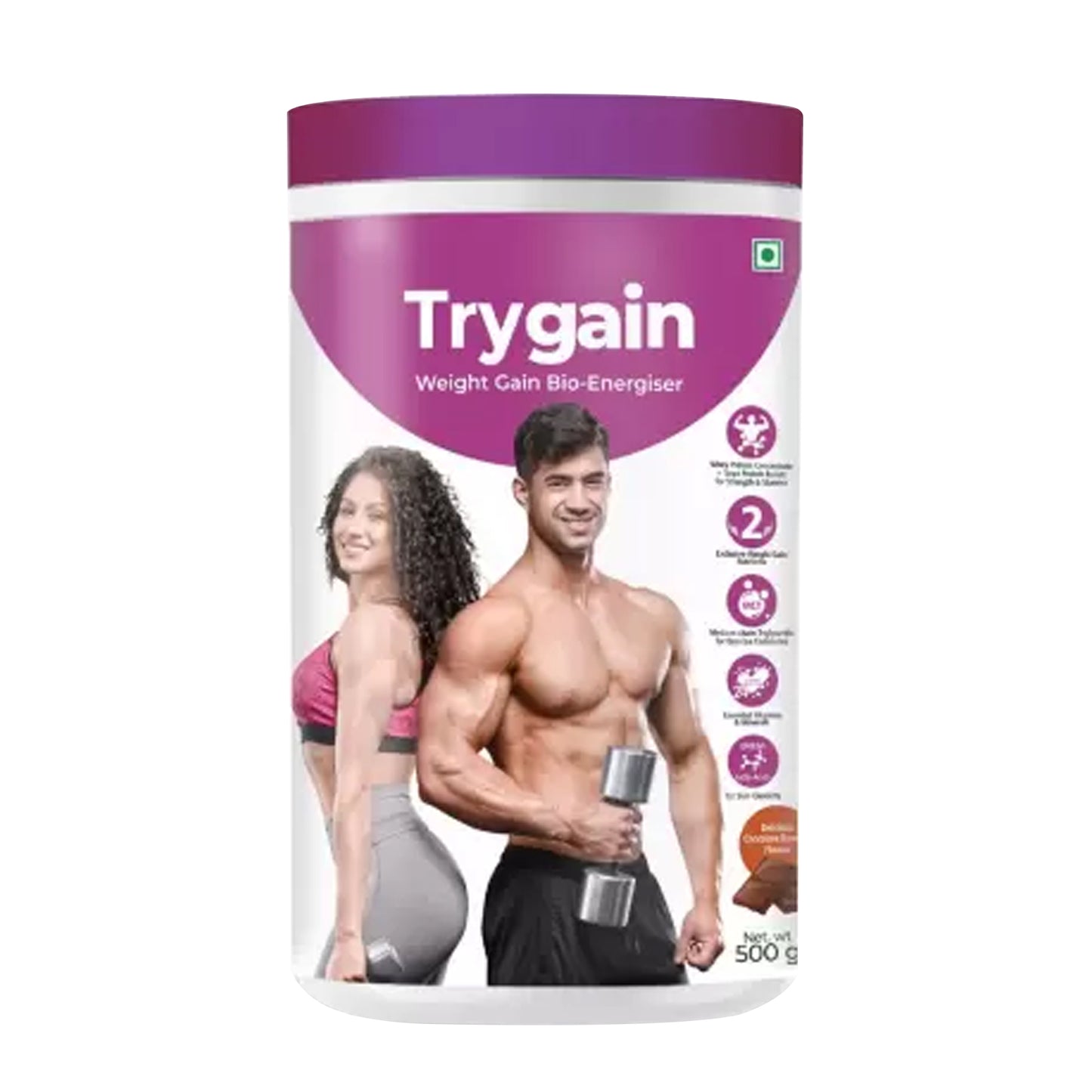 Trygain Natural Weight Gainer, 500gm
