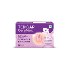 Tedibar Ceramax Bathing Bar Enriched with Ceramides & Vitamin E, 75gm