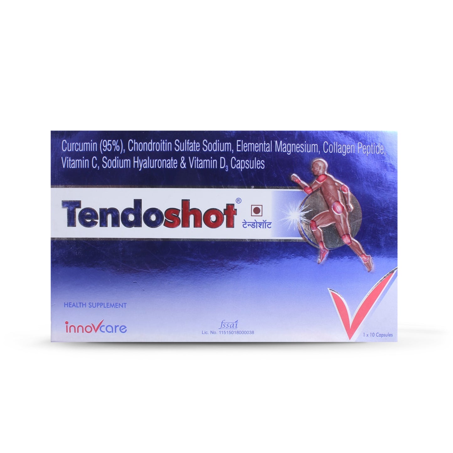 Innovcare's Tendoshot, 10 Capsules