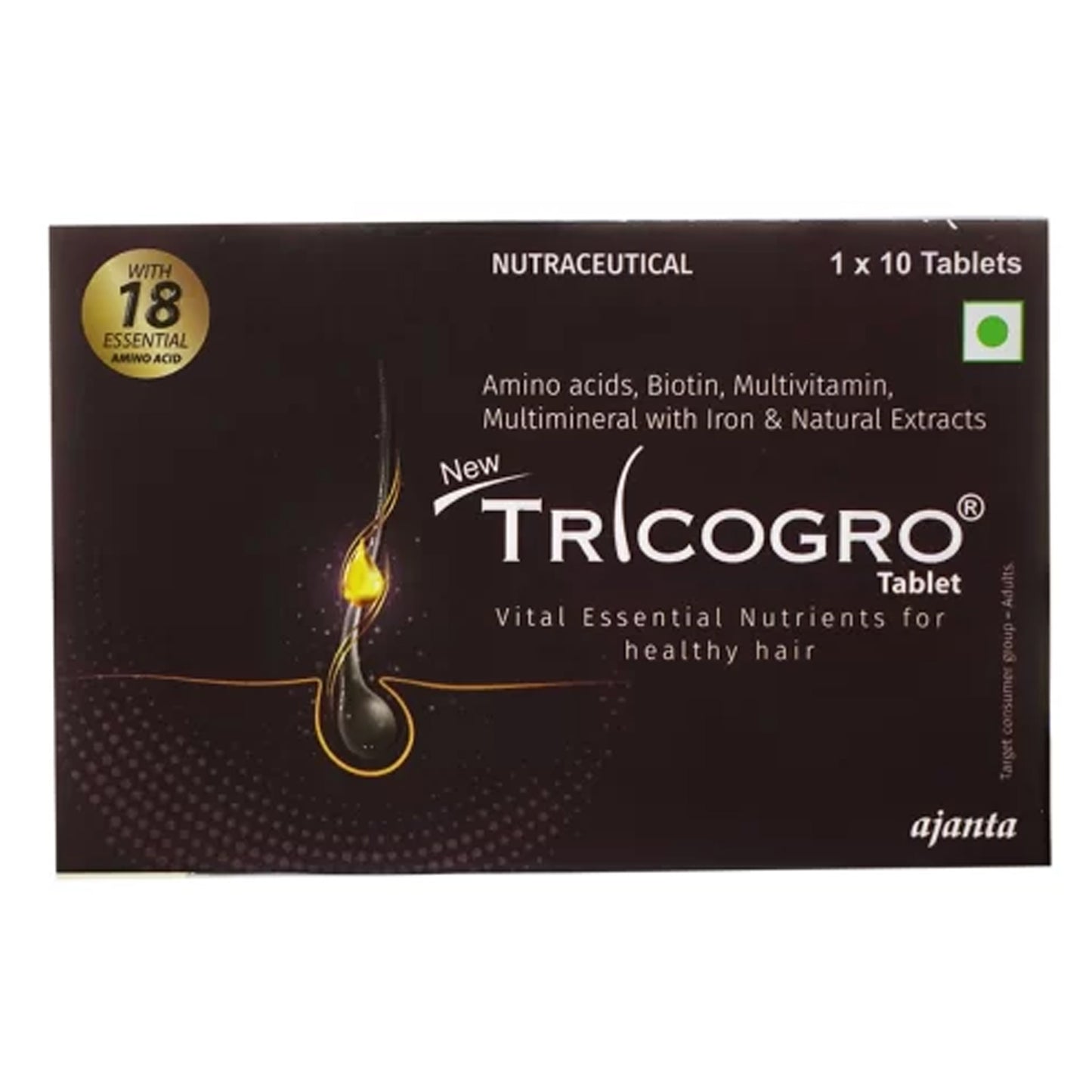 Tricogro, 10 Tablets