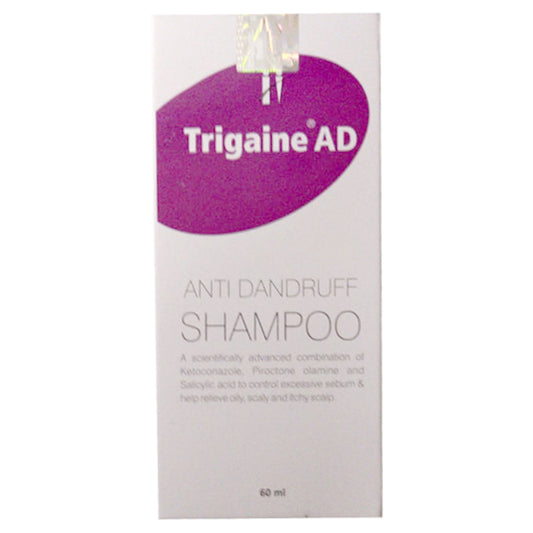 Trigaine Anti Dandruff Shampoo, 60ml