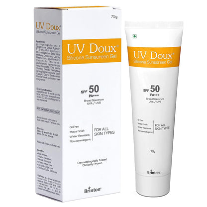UV Doux Spf 50 Sunscreen Gel, 75gm
