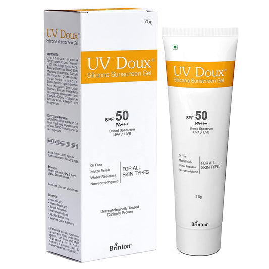 UV Doux Spf 50 防晒凝胶，75 克