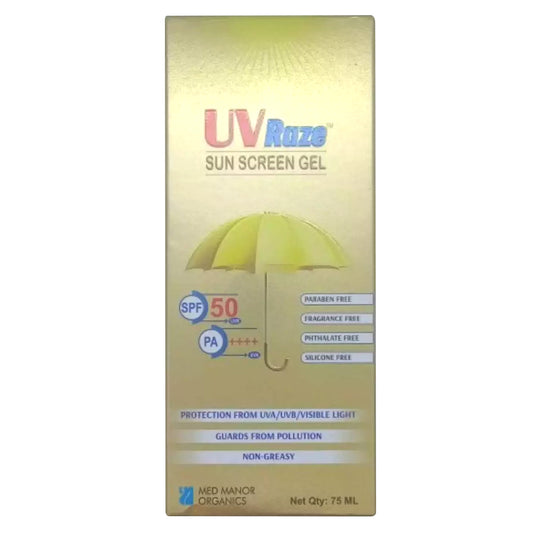 UV Raze Sunscreen Gel Spf 50, 75ml