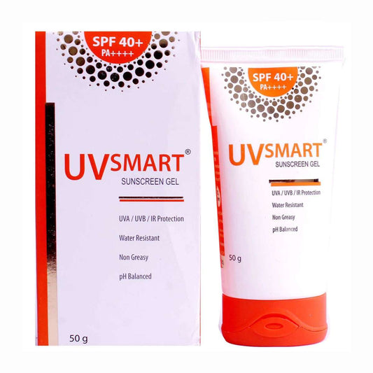 UVsmart SPF40+ Sunscreen Gel, 50gm