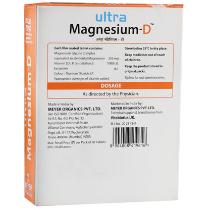 Ultra Magnesium D Tab