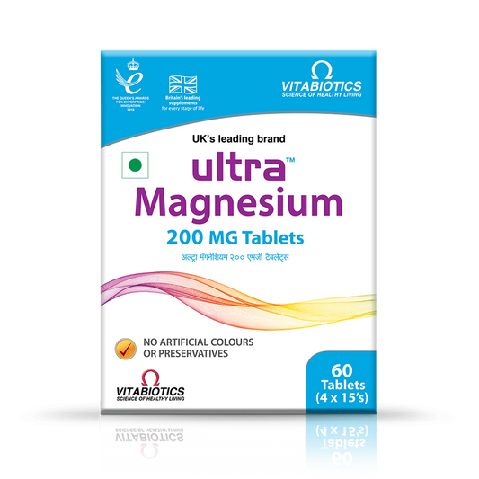 Ultra Magnesium 200mg Tablet | Mineral Support Tablet Gluten Free