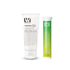 Lukewarm Sunscreen & Vitamin C with Zinc Effervescent Combo