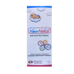 NewNatol Bath Gel & Hair Cleanser, 100ml