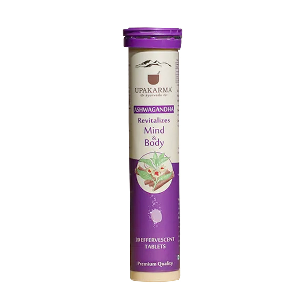 Upakarma Ashwagandha Effervescent, 20 Tablets
