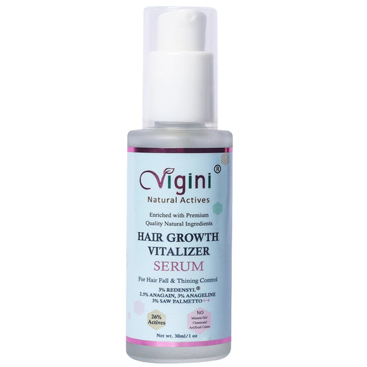 Vigini 3% Redensyl Hair Growth Regrowth Vitalizer Serum, 30ml