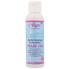 Vigini Anti-Zero Premature Grey Greying Hair Oil, 100ml