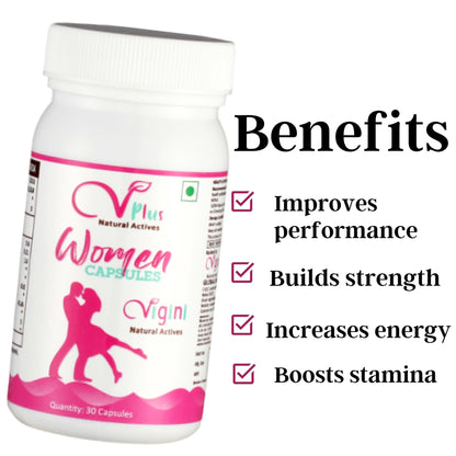 Vigini Sexual Power Libido Booster Capsules Women, 30 Capsules