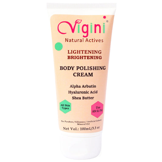 Vigini Skin Lightening Whitening Body Polishing Cream, 100ml