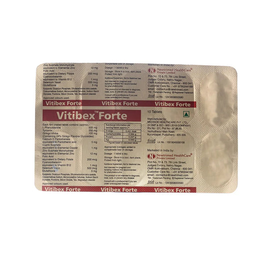 Vitibex Forte, 10 Tablets