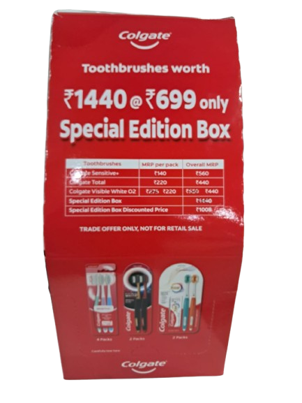Colgate Toothbrush Special Edition Box
