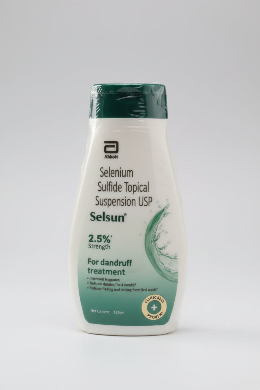 Selsun Suspension Anti Dandruff Shampoo, 120ml
