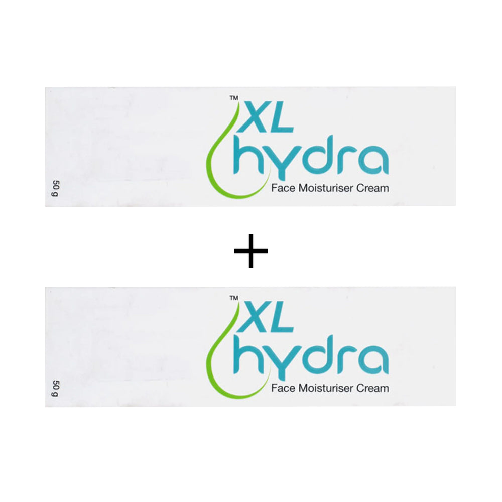 XL Hydra Face Moisturizer Cream, 50gm (Pack Of 2)